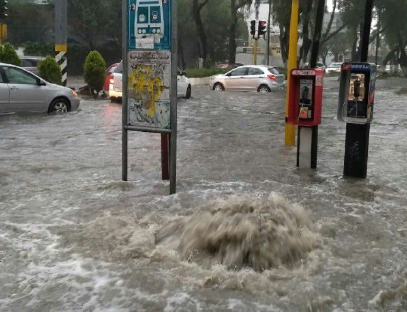 Lluvia deja 300 casas inundadas en Cuatitlán Izcalli - lluvias-