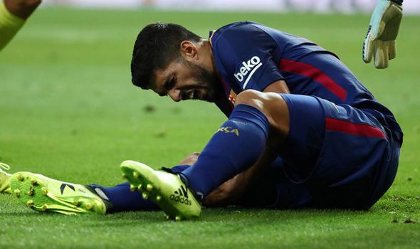 Luis Suárez fuera de cuatro a cinco semanas por lesión