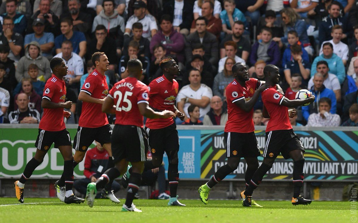 Manchester United golea al Swansea