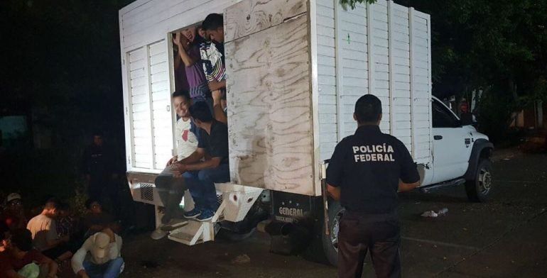 Policía Federal rescata a 43 migrantes en Veracruz - migrantes-veracruz2