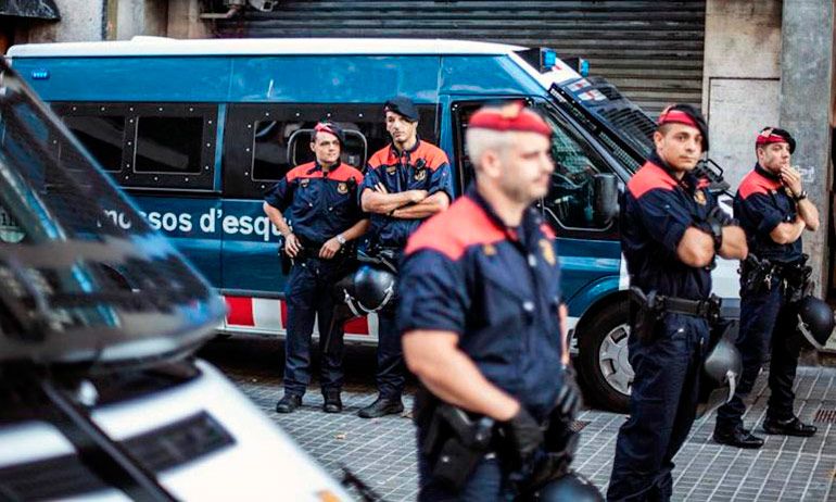 Mossos podrán ser sustituidos por Policía Nacional y Guardia Civil