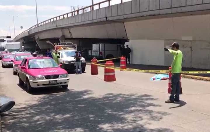 Mujer muere atropellada en Circuito Interior