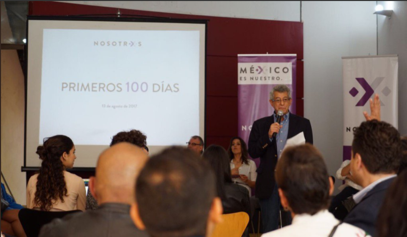 A 100 días de lanzamiento del movimiento político #NosotrXs