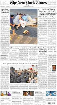 Lozoya y atentado en Barcelona en las primeras planas - periodicos-11