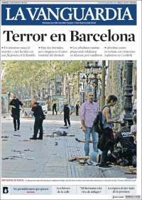 Lozoya y atentado en Barcelona en las primeras planas - periodicos-7