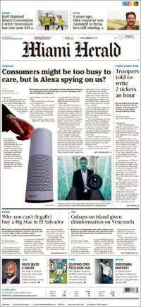 Paso Express, Julión Álvarez y Trump en primeras planas - portadas-11-ago-miami