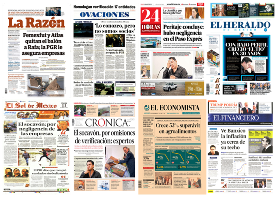 Paso Express, Julión Álvarez y Trump en primeras planas - portadas-11-ago1