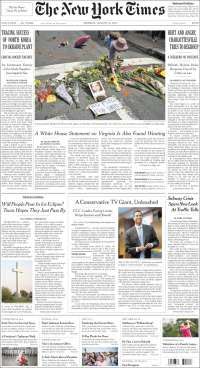 Emilio Lozoya y Virginia en primeras planas - portadas-14-ago-nyt