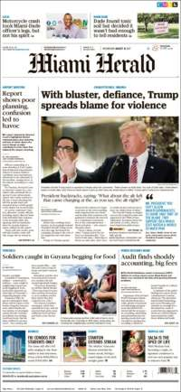 Lozoya, TLC y Trump en primeras planas - portadas-16-ago-miami-h