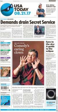 TLC y eclipse en primeras planas - portadas-21-ago-usat