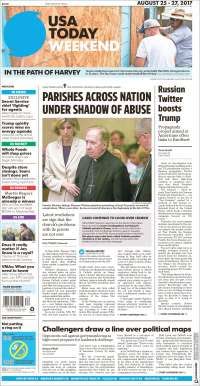 Sheinbaum y Trump en primeras planas - portadas-25-ago-usat