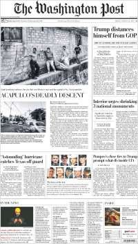 Sheinbaum y Trump en primeras planas - portadas-25-ago-wp