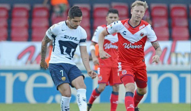 Con solitario gol Veracruz vence a Pumas