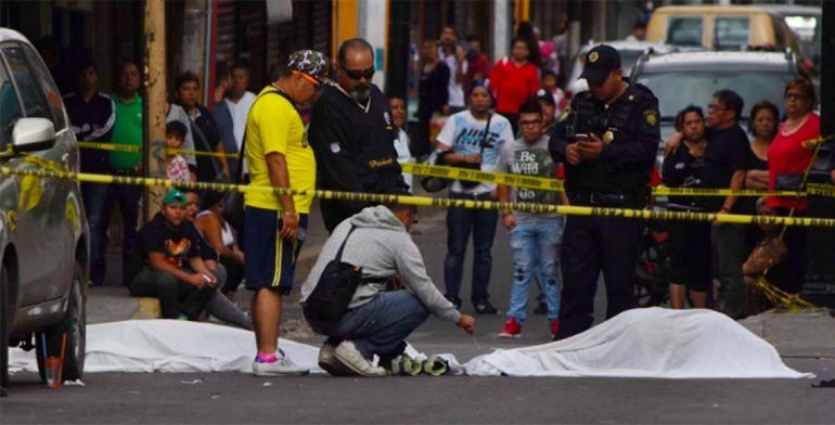 Asesinan a pareja en el Centro