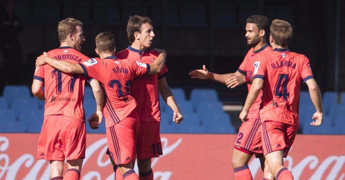 Real Sociedad de Carlos Vela derrota 3-2 al Celta de Vigo