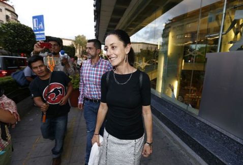 Trabajaré con Monreal, Delgado y Batres tras ganar encuesta: Sheinbaum - sheinbaum-1