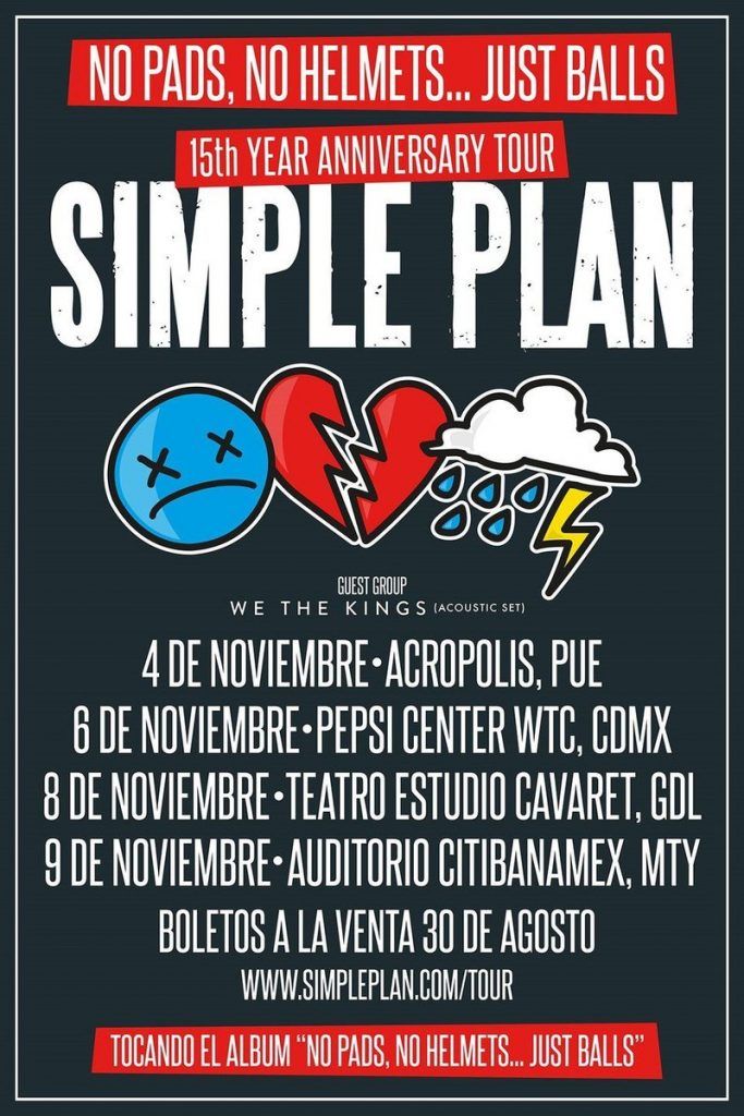 Simple Plan anuncia gira por México - simple-plan-1-683x1024