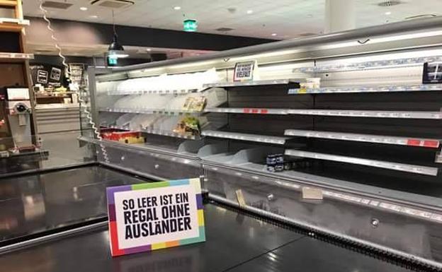 Así combate la xenofobia este supermercado alemán