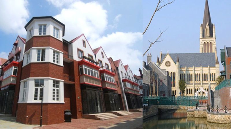 Así son las ciudades fantasma en China - thames-town-2