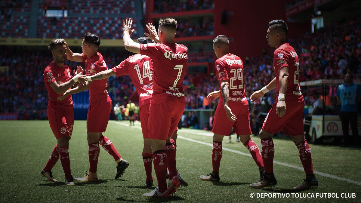 Toluca vence a Atlas  y es líder de la Liga MX