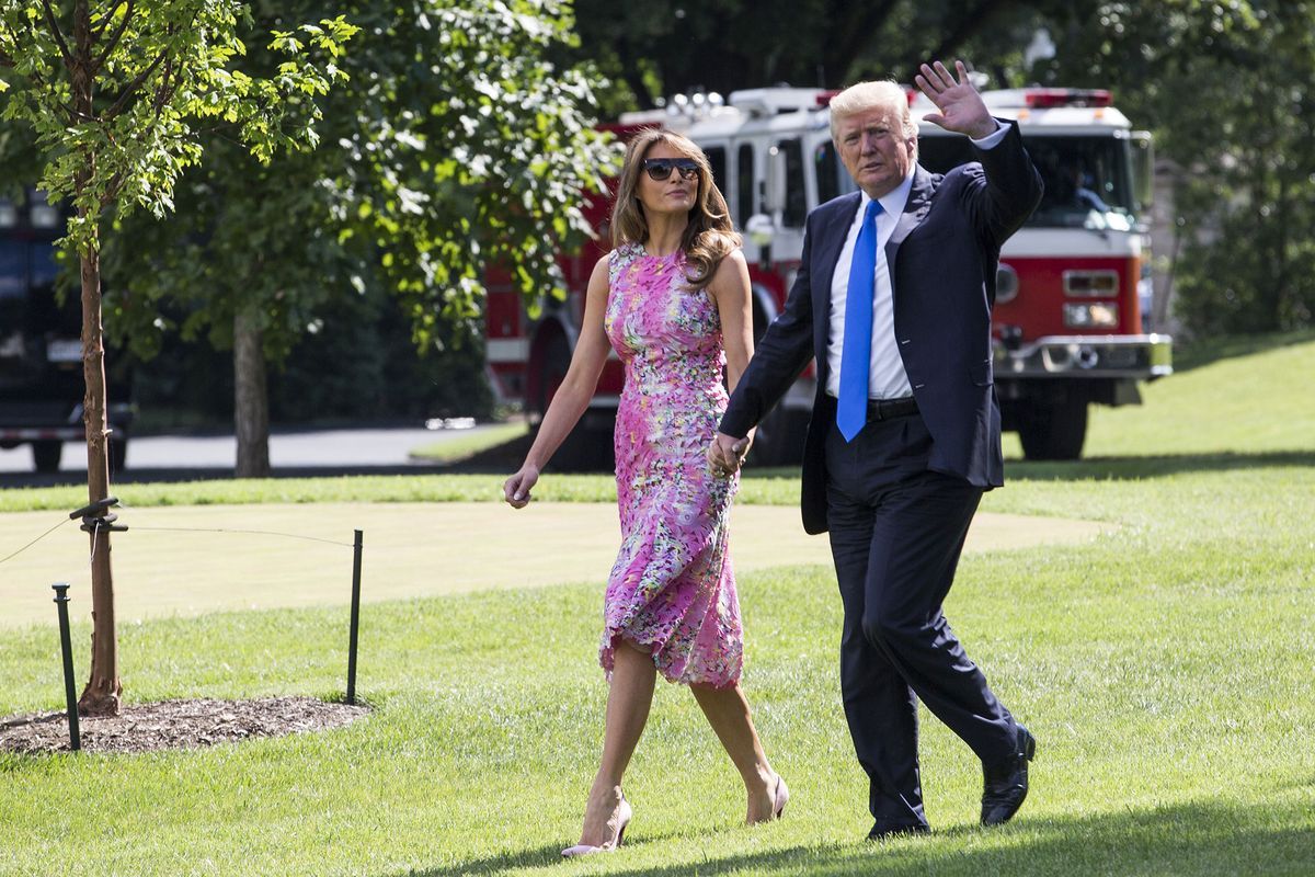 Melania Trump responde a declaraciones de Ivana Trump - trump-melania