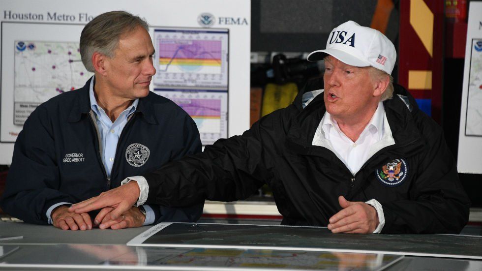 Trump visitará zona más afectada de Texas el sábado