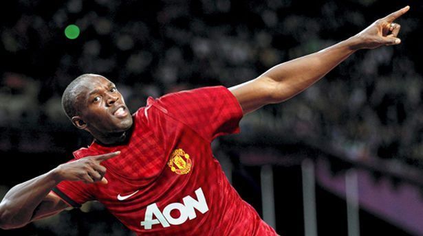 Usain Bolt jugará con Manchester United
