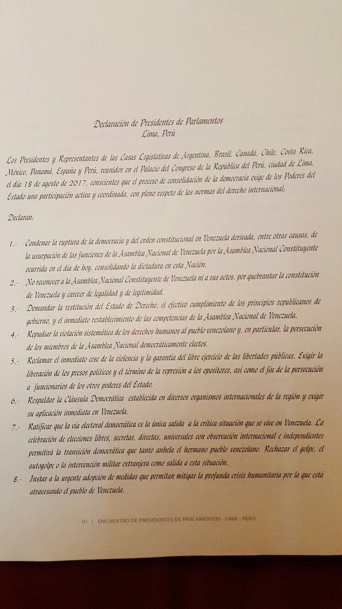 México y ocho países desconocen Asamblea Constituyente - venezuela-30