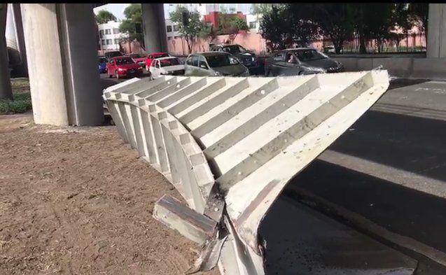 Revisarán Periférico para descartar nueva caída de estructura - viga-peri