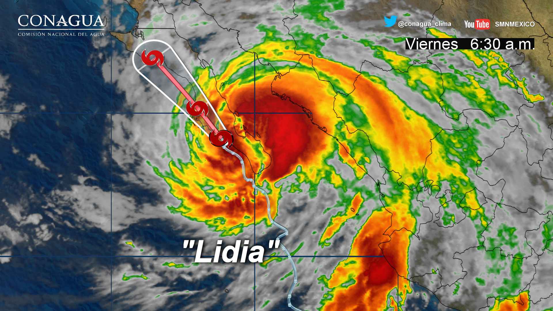 Se esperan lluvias y tormentas en todo el país - 0109