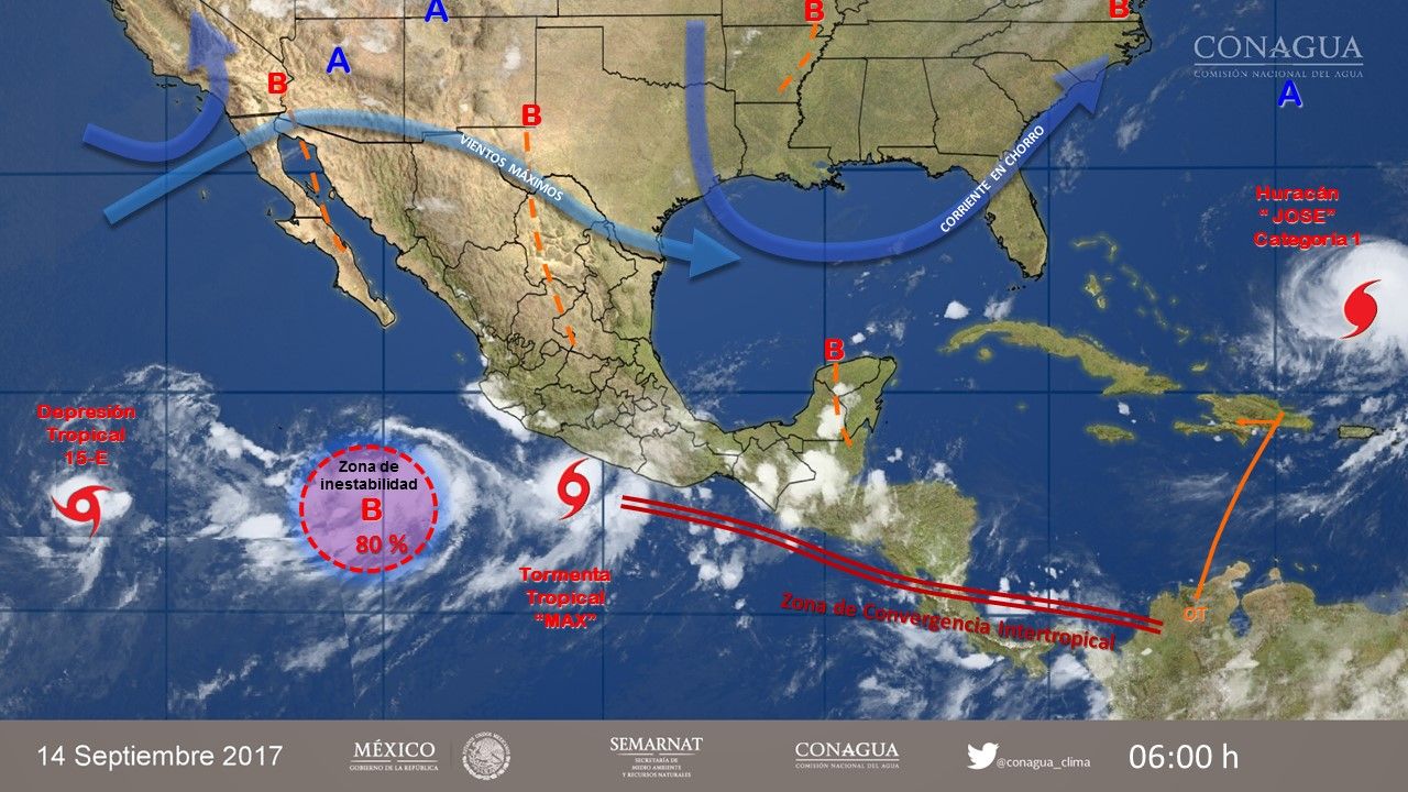 Tormentas intensas afectarán el occidente del país - 1409