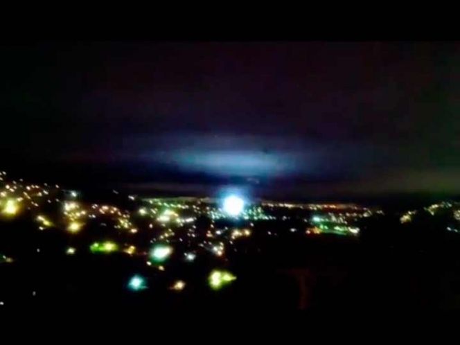 ¿Por qué hay destellos de luz en el cielo durante un sismo?