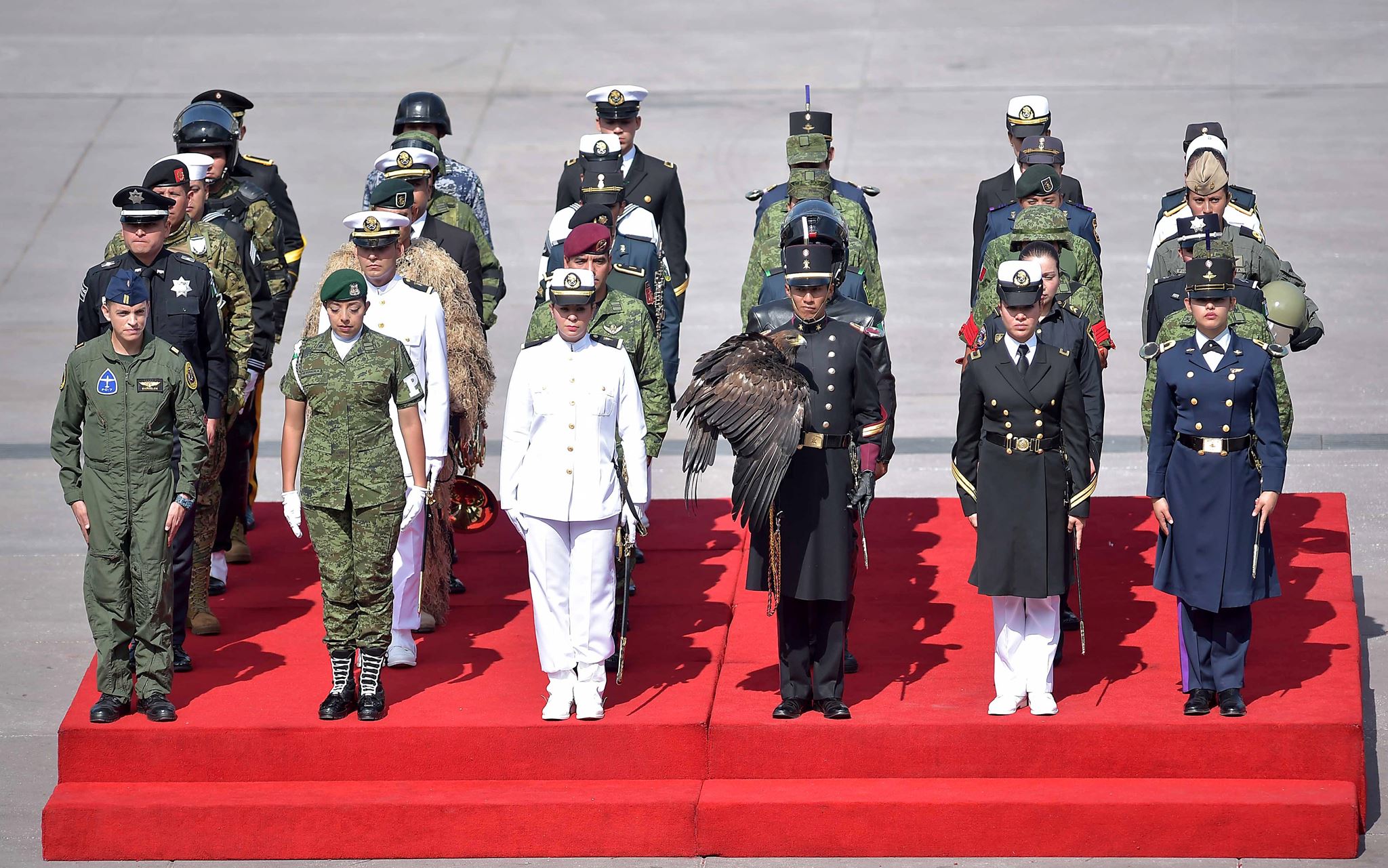 Mujeres dirigen por primera vez contingentes en Desfile Militar - 21551703_10155714679774337_8529554560614235772_o