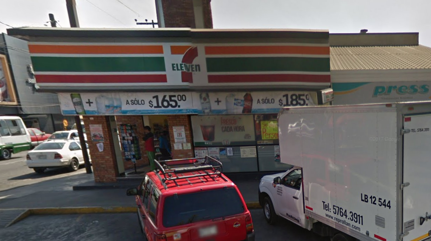Cae señalado de asaltar 7-Eleven en Coyoacán