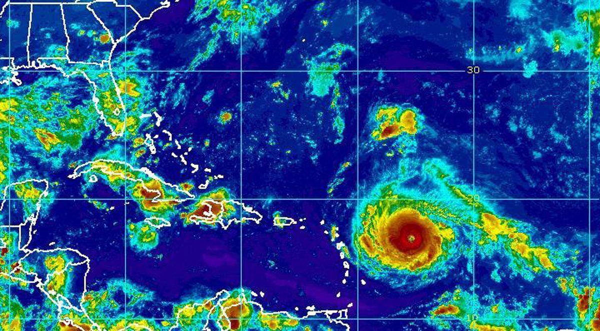 Irma se convierte en el huracán más poderoso del Atlántico
