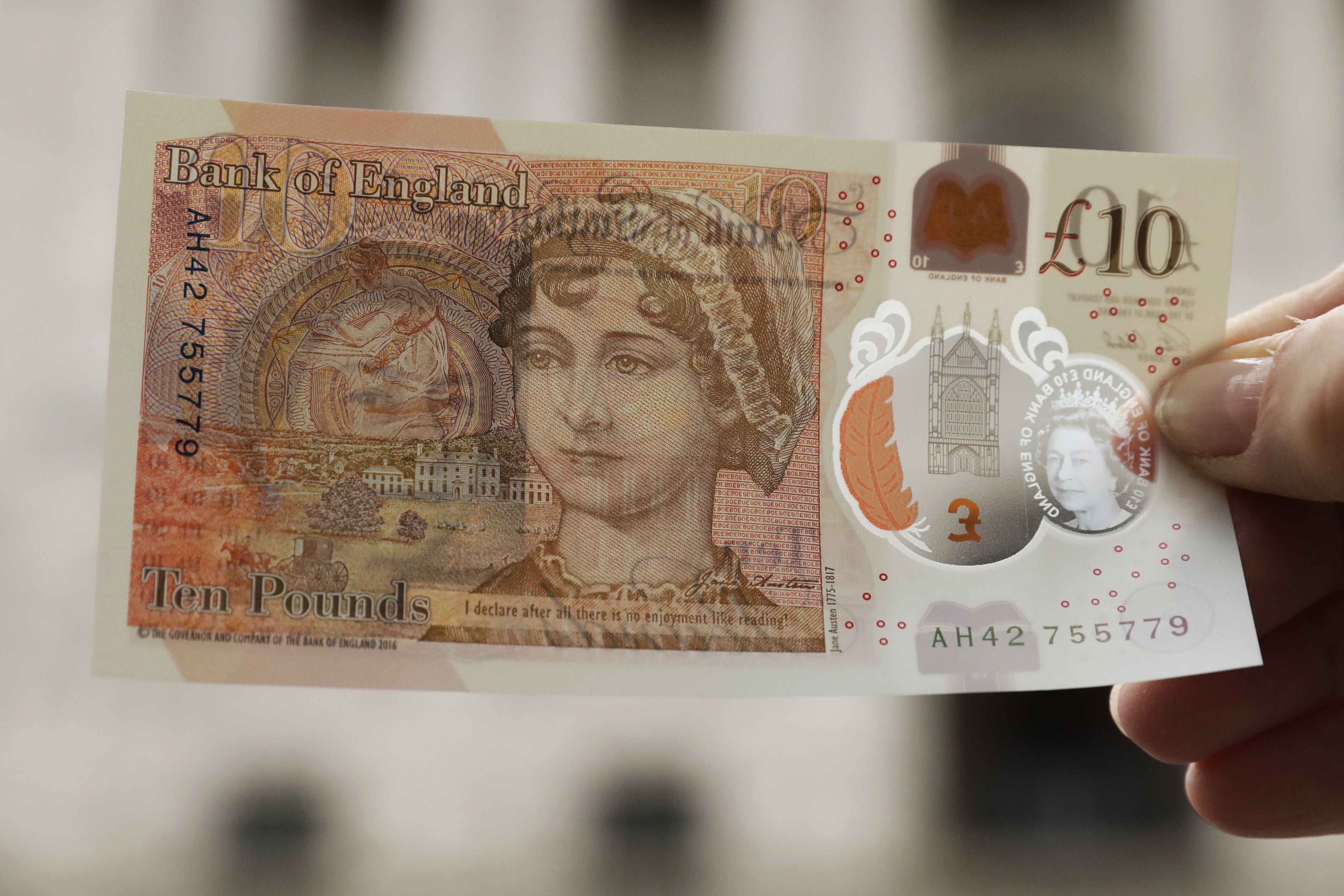 Reino Unido lanza billete con el rostro de Jane Austen - AP17257338417207