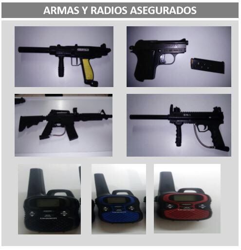 Detienen a nueve que intentaron robar autos de estacionamiento - Asalto-a-estacionamiento-de-Colonia-Guerrero-2-Foto-de-SSP-CDMX