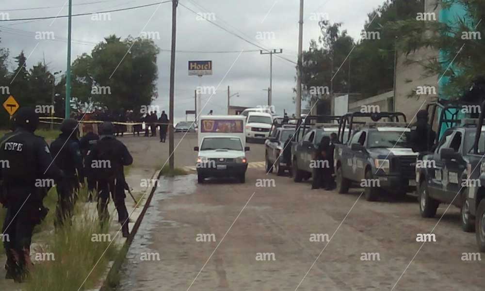 Ataque a comandancia deja tres muertos en Guanajuato - Ataque-en-Coroneo-Foto-de-AM