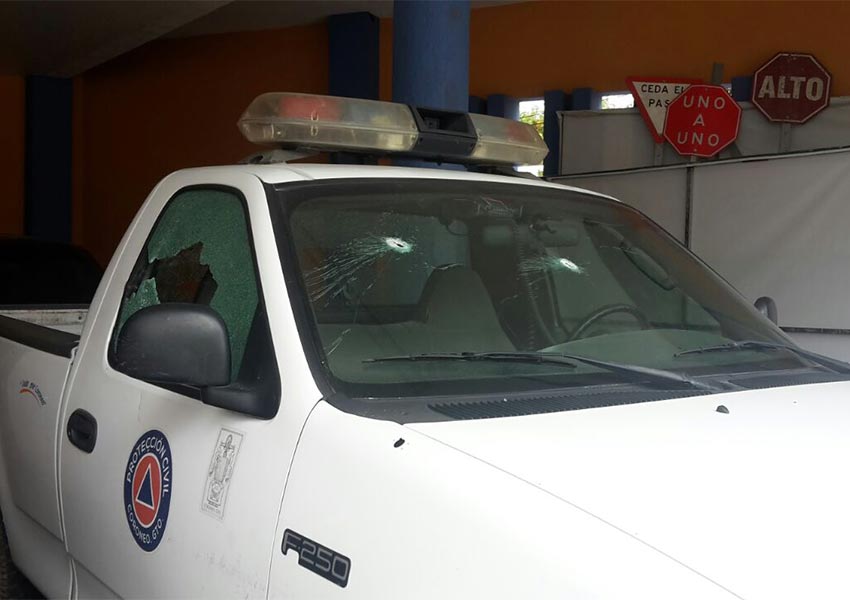 Ataque a comandancia deja tres muertos en Guanajuato - Ataque-en-Coroneo-Foto-de-Excélsior-4