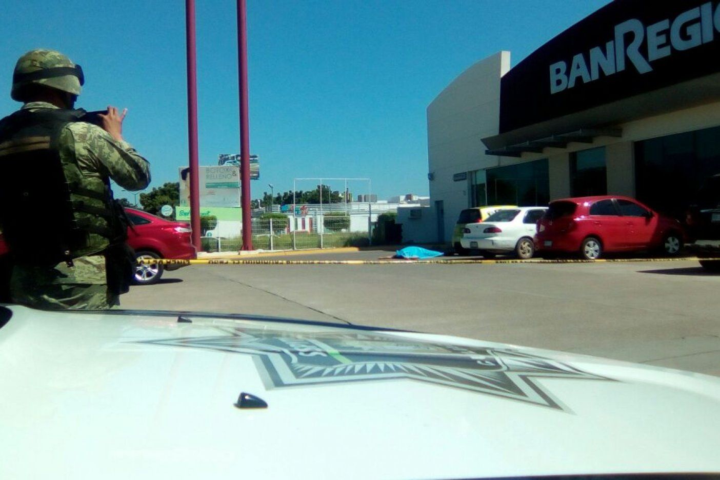 Intento de asalto en banco deja guardia de seguridad muerto en Culiacán