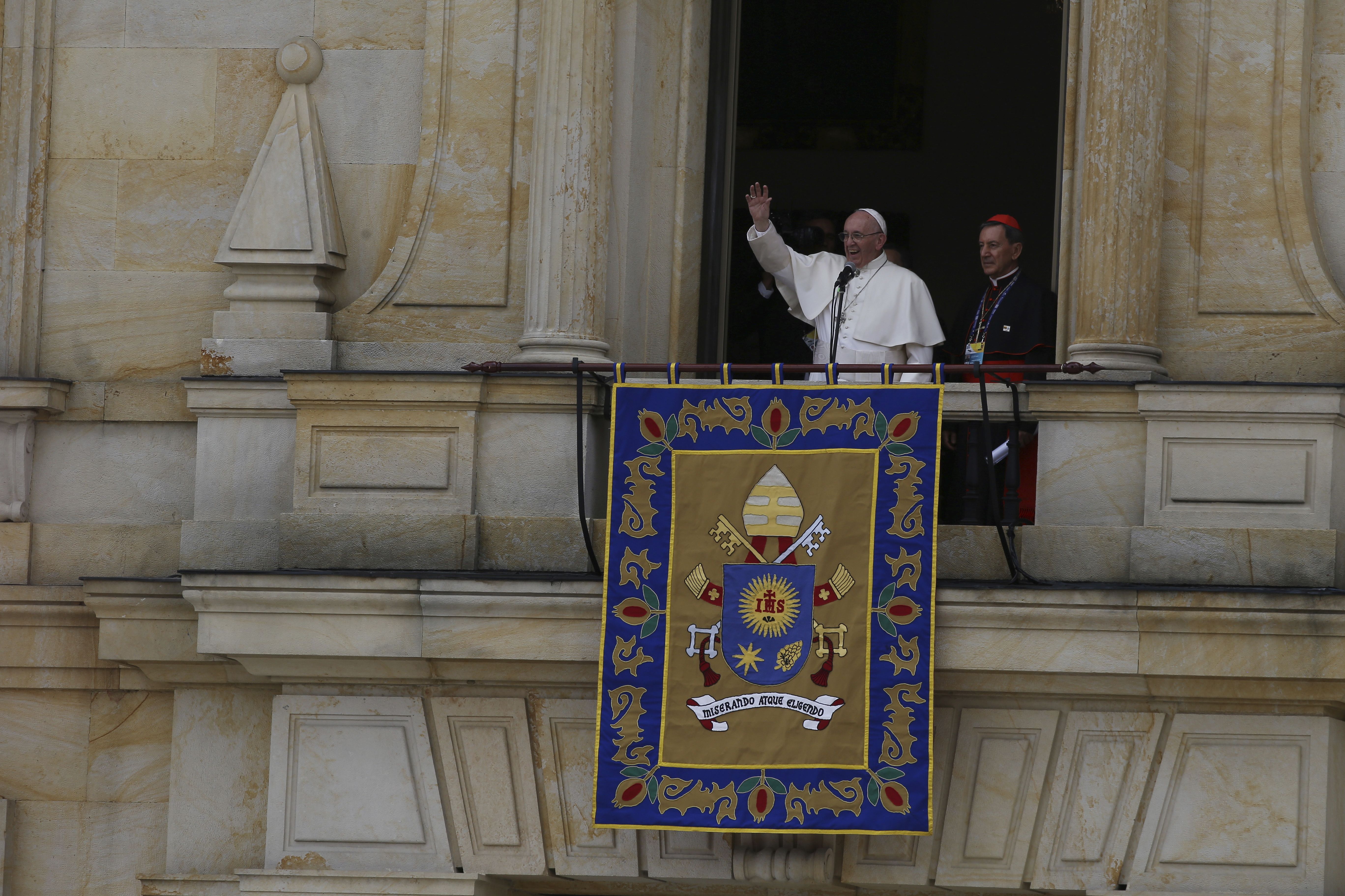 El primer discurso del Papa Francisco en Colombia - COLOMBIA-PAPA_De-l-2
