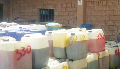 Destruyen más de 33 toneladas de sustancias químicas en Sinaloa