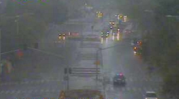 Lluvia en al menos ocho delegaciones de la Ciudad de México