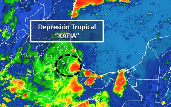 Katia se debilita a depresión tropical