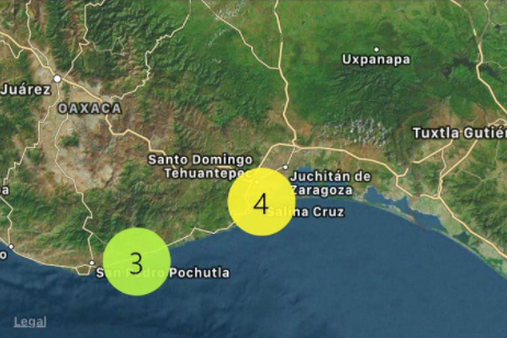 Sismos afectan a Oaxaca, Chiapas y Puebla