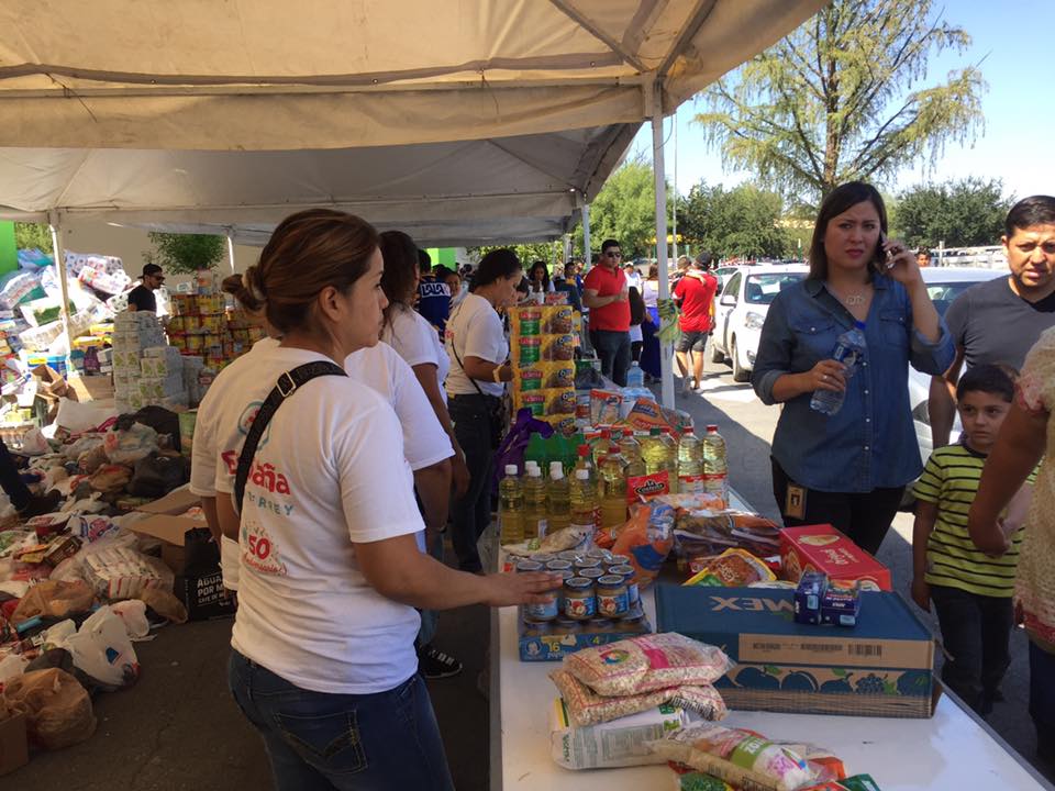 Así es la solidaridad de los mexicanos ante el sismo