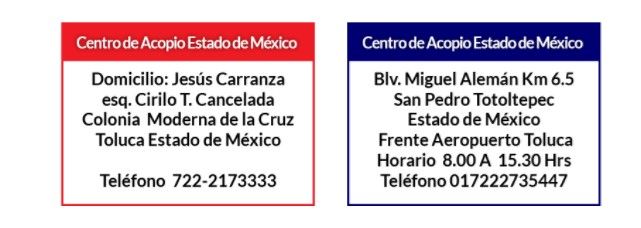 Cruz Roja Mexicana habilita centros de acopio para afectados por sismo - Centros-de-acopio-Cruz-Roja-Captura-2