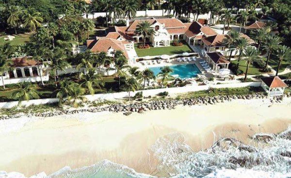 Dos mansiones de Trump en peligro por Irma - Chateau-des-Palmiers