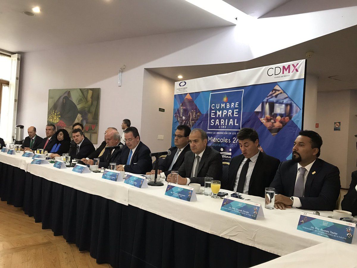 Restauranteros apoyarán a damnificados por sismo - Conferencia-de-prensa-Canirac-Foto-de-@Canirac