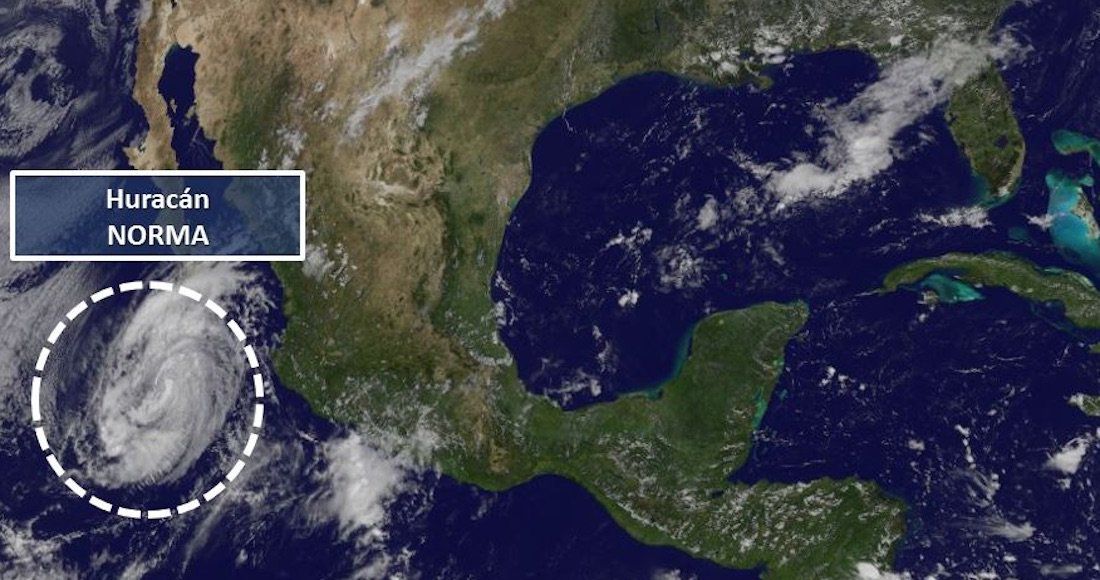 Norma provoca lluvias, vientos y oleaje en BCS